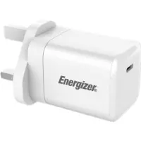 Travel Charger Energizer Fast Charge με USB-C PD45W UK Plug White