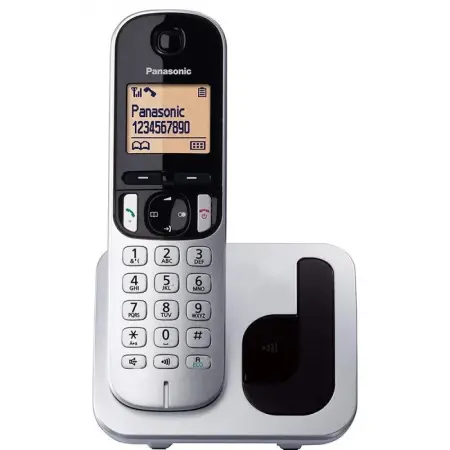 Panasonic KX-TGC210 EU Cordless Phone Silver