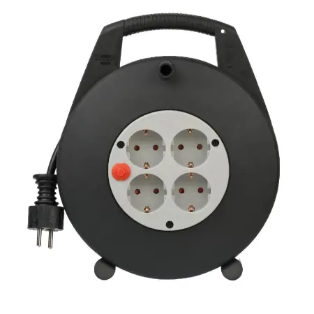 Extension Reel Cable Brennenstuhl 4 Sockets 10m IP20