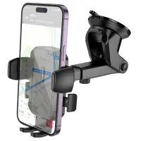 Car Mount Hoco H65 Gamble Dashboard Mounted for Devices 4.5"-7" with Extendable Arm Black