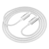 Cable Hoco U134 Primero USB-C to USB-C 5.0A 240W Braided Grey 1.8m