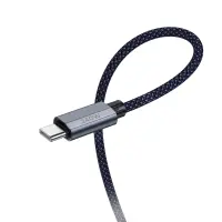 Cable Hoco U134 Primero USB-C to USB-C 5.0A 240W Braided Dark Blue 1.8m