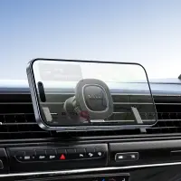 Car Magnetic Mount Vent-Mounted Hoco H72 Crown 4.5"-7" Black