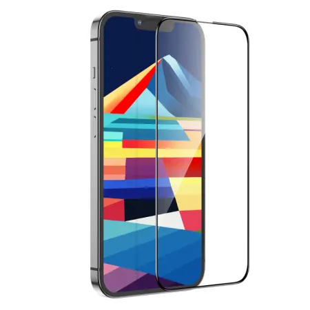 Tempered Glass Hoco A12 Plus Nano 3D Full Screen Edges Protection 9H for Apple iPhone 16 Plus 15 Plus