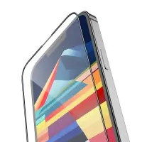 Tempered Glass Hoco A12 Plus Nano 3D Full Screen Edges Protection 9H for Apple iPhone 16 Plus 15 Plus