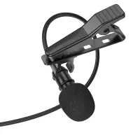 Microphone Borofone BFK11 Elegant Lavalier with 3.5mm Cable 2m