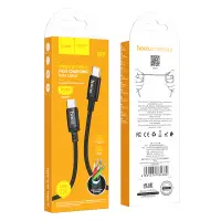 Cable Hoco X89 Wind USB-C to USB-C 60W Braided Black 1m