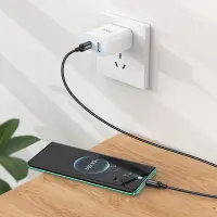 Cable Hoco X89 Wind USB-C to USB-C 60W Braided Black 1m