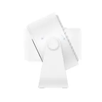Hoco HX66 Desktop Fan 3000mAh 5 Airflow Speeds with LED Display White