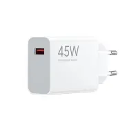 Travel Charger Xiaomi BHR07SLEU Turbo Charging 45W with USB-A White