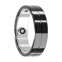 Smart Ring Maxcom mRing MR100 No.11 (Inside Diameter 20.7mm) IP68 with Heart Rate and Sleep Monitoring Black