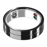 Smart Ring Maxcom mRing MR100 No.12 (Inside Diameter 21.7mm) IP68 with Heart Rate and Sleep Monitoring Black