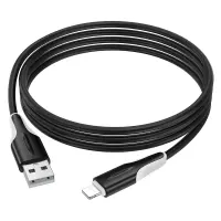 Cable Borofone BX119 USB to Lightning 2.4A Black 1m