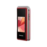Maxcom MM835 4G(Dual Sim) 3.5"+ 2.4” with Camera, Flashlight, Radio and Emergency Button Red