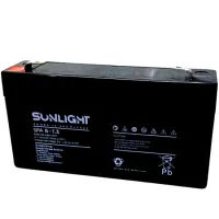Sunlight VRLA AGM SPA (6V 1.3Ah) 0.29 kg 23mm x 48mm x 97mm