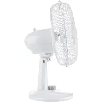 Desktop Fan Sencor SFE 2327WH 30W Diameter 23cm with 2 Speeds and Horizontal Rotation of 90° White