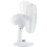 Desktop Fan Sencor SFE 2327WH 30W Diameter 23cm with 2 Speeds and Horizontal Rotation of 90° White