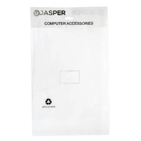 Transparent Multi-Purpose Bag 13 x 6 cm Jasper 25.5 x 12.5 cm 10pcs
