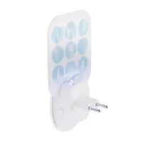 N'oveen IKN905 UV LED Insect Killer Radius 30m² and Night Light