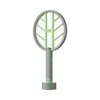 N'oveen IKN145 Electric Insect Killer 4W UV Light 30m² 2 in 1 with Rechargeable Battery 1200mAh Grey-Green