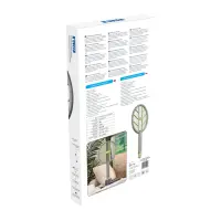 N'oveen IKN145 Electric Insect Killer 4W UV Light 30m² 2 in 1 with Rechargeable Battery 1200mAh Grey-Green