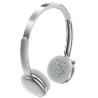 Wireless Headphone Hi-Fi Stereo Acefast H8 500mAh v5.4 30db ANC Silver with HD Microphone Memory Foam Earcups and Storage Bag