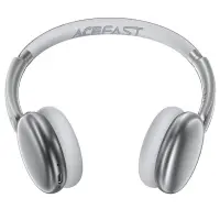 Wireless Headphone Hi-Fi Stereo Acefast H8 500mAh v5.4 30db ANC Silver with HD Microphone Memory Foam Earcups and Storage Bag