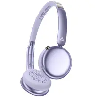 Wireless Headphone Hi-Fi Stereo Acefast H8 500mAh v5.4 30db ANC Purple with HD Microphone Memory Foam Earcups and Storage Bag