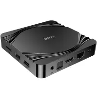TV Box Hoco. DQ10 Navio 4K UHD 60Fps with WiFi RJ45 4GB RAM+32GB ROM v5.0 Android 12 Not compatible with Cosmote TV and Netflix app.