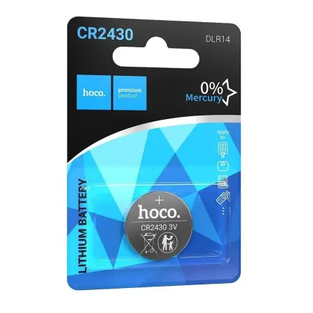 Buttoncell Lithium Hoco. DLR14 CR2430 Pcs. 1