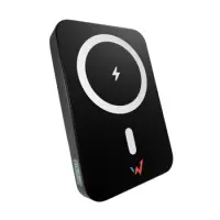 Power Bank Wonder WX10DMAG Lightweight 10000mAh with 2xUSB-C 1xUSB-A Output and MagSafe Wireless Charging Black