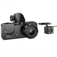 Windshield Cam Hoco. DI63 Universe 720p HD 150mAh Wifi Ultra Wide Angle Lens 145° 2" Display with 3 Cameras Simultaneous Recording