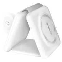 Wireless Foldable Charger Pad Yenkee YAC 5330 3-in-1 15W Compatible with Apple Watch+Wall Charger 35W