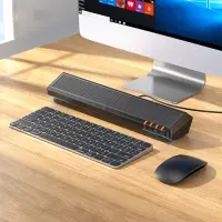 Computer Speaker Hoco BS66 Smooth 6W USB2.0 Bluetooth v5.0 and Operational Buttons Black