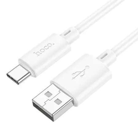 Cable Hoco X88 Gratified USB-Α  to USB-C 3A White 2m