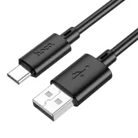 Cable Hoco X88 Gratified USB-Α  to USB-C 3A Black 2m