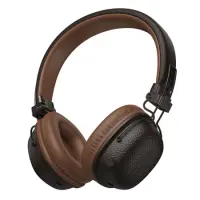 Wireless Stereo Headphones Hoco W64 Earl II TWS v5.4 300mAh 32h Talk Time AUX Port USB-C Brown