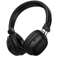 Wireless Stereo Headphones Hoco W64 Earl II TWS v5.4 300mAh 32h Talk Time AUX Port USB-C Black