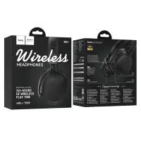 Wireless Stereo Headphones Hoco W64 Earl II TWS v5.4 300mAh 32h Talk Time AUX Port USB-C Black