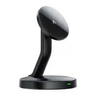 Wireless Desktop Charging Stand Acefast E26 15W with LED Power Indicator MagSafe Compatible Black