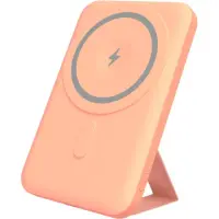 Power Bank Yenkee YPB 501 5000mAh 15W 3A MagSafe Wireless Charging and 1xUSB-C PD20W Port, LED Battery Indicator Orange