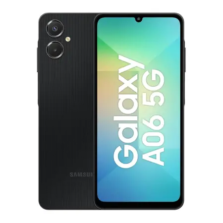 Samsung SM-A066 Galaxy A06 5G Dual Sim 6.7" 4GB/64GB IP54 Black Non EU with 1 Year Gurantee from Samsung Service