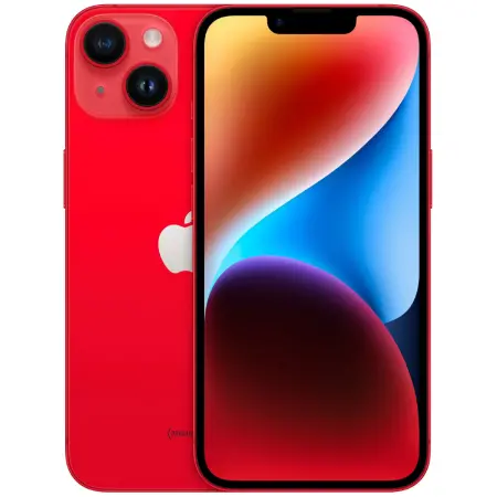 Apple iPhone 14 5G 6.1" 6GB/128GB NFC IP68 Red with Indian Specs and 1 year Guarantee