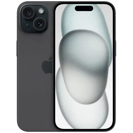 Apple iPhone 15 5G 6.1" 6GB/128GB NFC IP68 Black non EU with1 year Guarantee