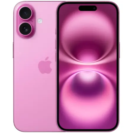 Apple iPhone 16 5G 6.1" 8GB/256GB NFC IP68 Pink with Indian Specs and 1 year Guarantee