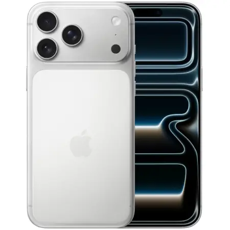 Apple iPhone 17 Pro Max 5G 6.9" 12GB/256GB NFC IP68 Silver with Dual e-Sim and Japanese Specs and 1 year Guarantee