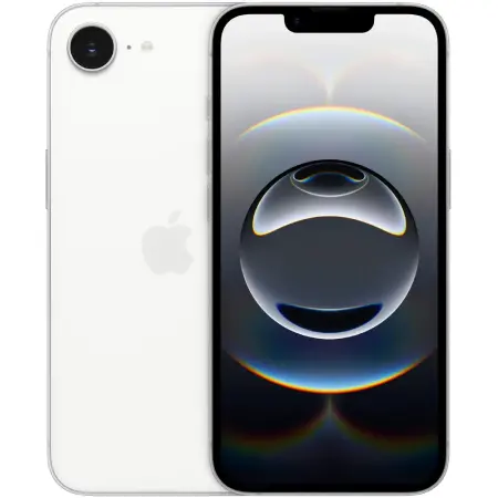 Apple iPhone 16e 5G Non EU 6.1" 8GB/128GB NFC IP68 White with 1 year Guarantee