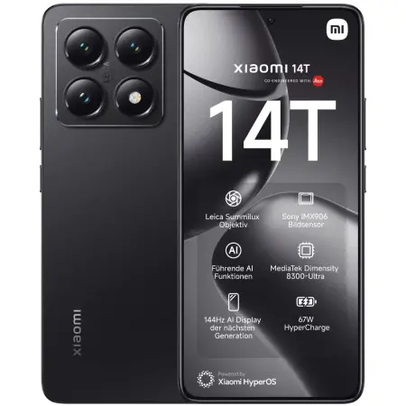 Xiaomi 14T 5G Dual Sim 6.67" 12GB/512GB NFC IP68 Titan Black