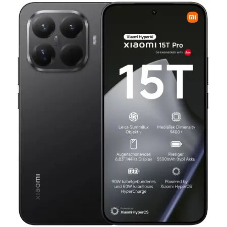 Xiaomi 15T Pro 5G Dual Sim 6.83" 12GB/1TB NFC IP68 Black