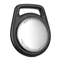 Set Acefast Tag S2 Anti-Lost Tracker Only for iOS Works With Apple Find My Network with Strap Black Pcs.4